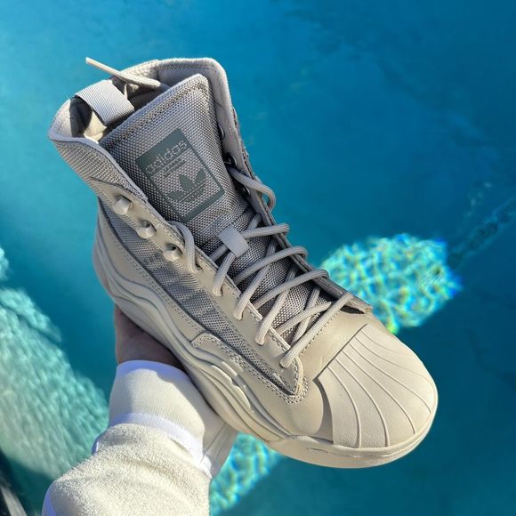 Adidas Originals Superstar Millencon Wonder Beige Women's Boots ID4263 - Picture 1 of 10